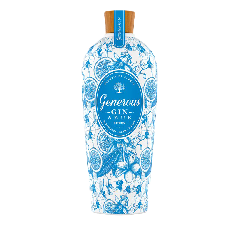 Gin Generous Azur Citrus 40% 70 cl Gin Generous Azur Citrus 40% 70 cl