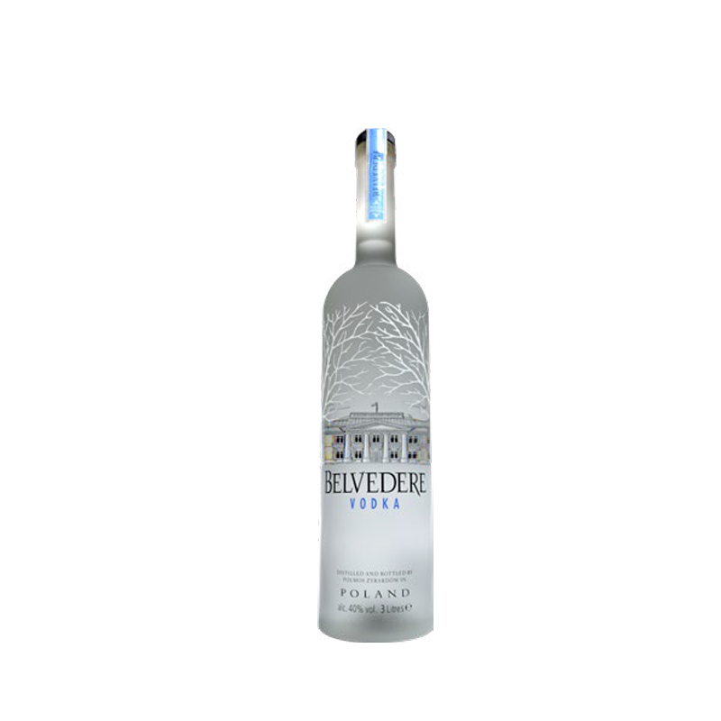 Belvedere Vodka 3 litri (Illuminated Bottle)