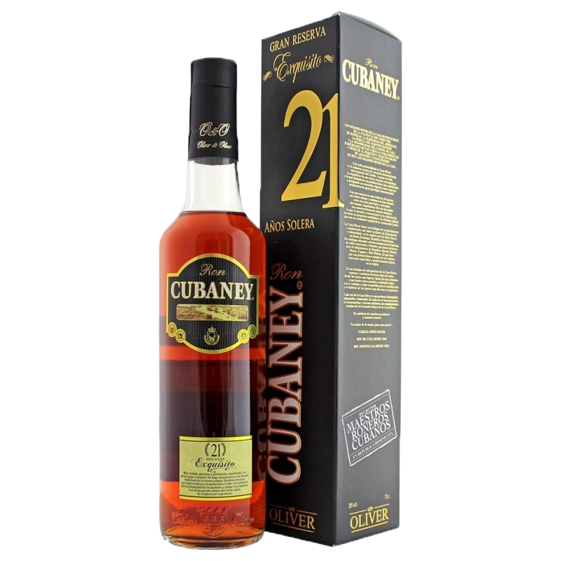 Cubaney Rum Exquisito  70 cl 21 Y.O.