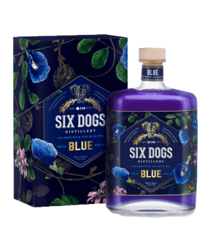 Six Dogs Blue Gin 70 cl