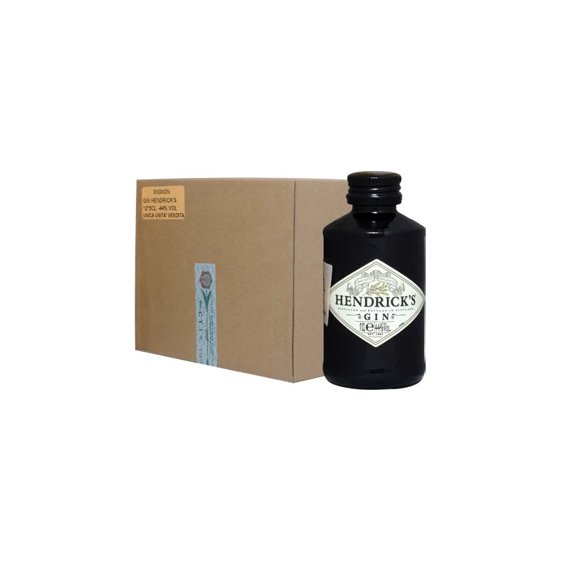 GIN HENDRICK'S MINIATURES VETRO 12*5cl