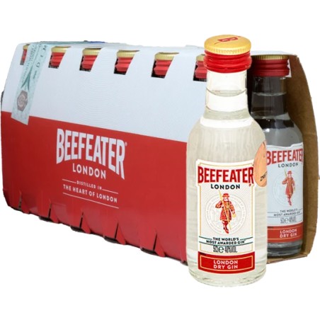 GIN BEEFEATER 40% MINIATURES 12*5cl