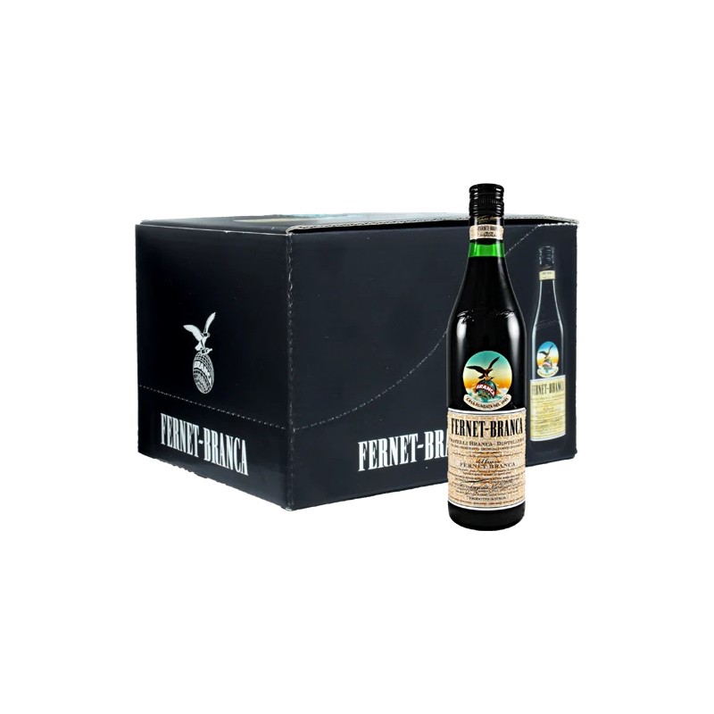 LIQUORE AMARO FERNET BRANCA 39% MINIATURES VETRO 30*2cl