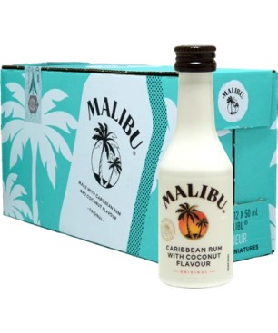 LIQUORE MALIBU 21% MINIATURES PET 12*5cl