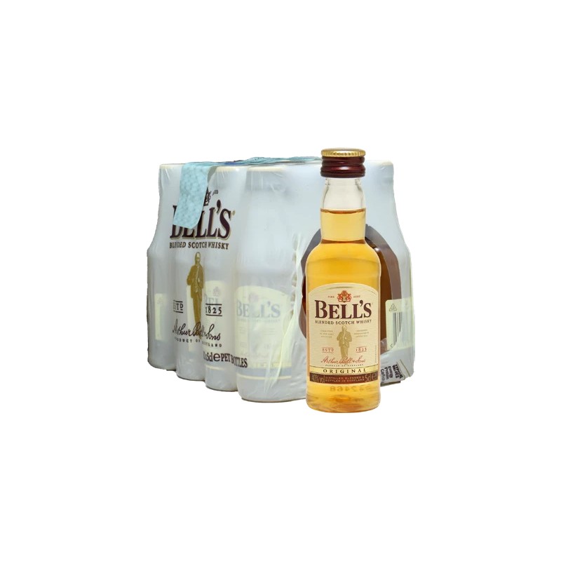SCOTCH WHISKY BELLS 40% MINIATURES PET 12*5cl