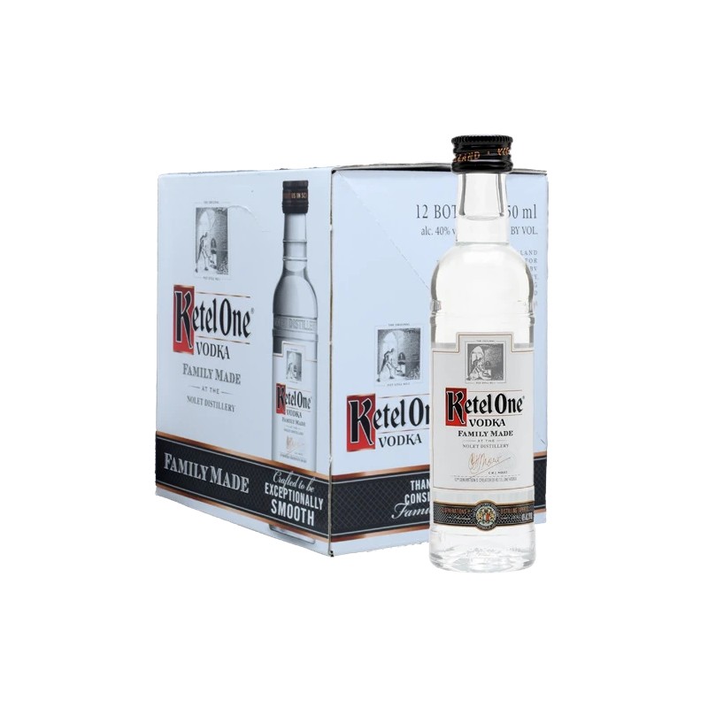 VODKA KETEL ONE 40% MINIATURES VETRO 12*5cl