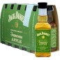 WHISKEY JACK DANIEL'S APPLE 35% MINIATURES PET 10 *5cl