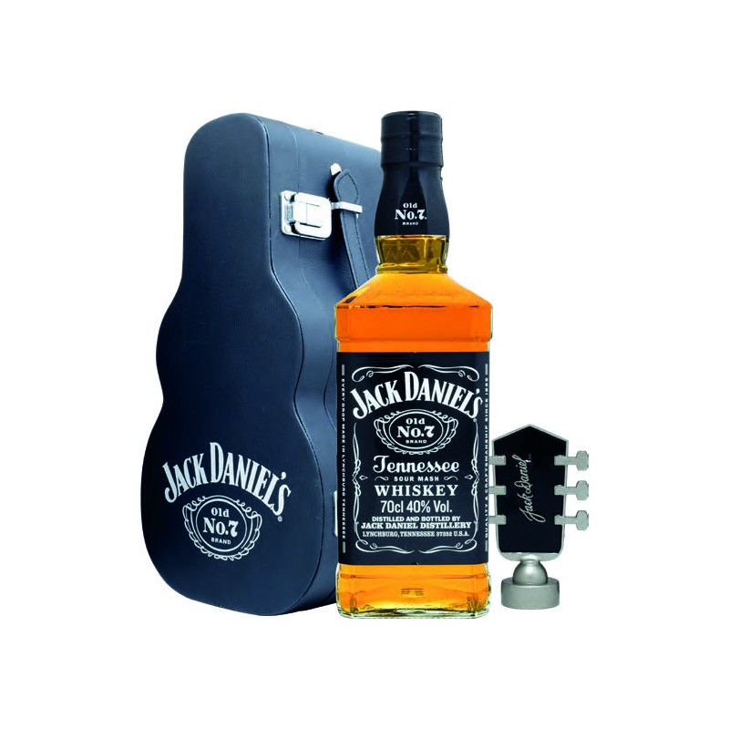 GIFT WHISKEY JACK DANIEL'S GUITAR BOX 70cl 40%