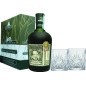 GIFT RUM DIPLOMATICO EXCLUSIVA 12 YO +2BICCHIERI