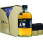 GIFT JAPANESE WHISKEY AKASHI MEISEI 50 cl 40%+2 BICCHIERI