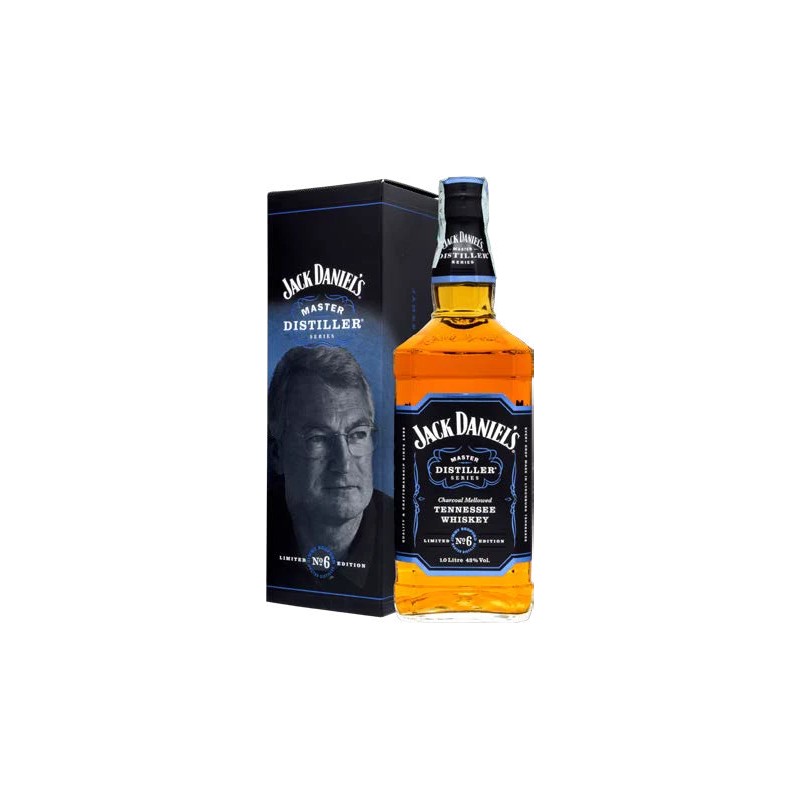 WHISKEY JACK DANIEL'S MASTER DISTI. N°6 1 lt 43% GBOX