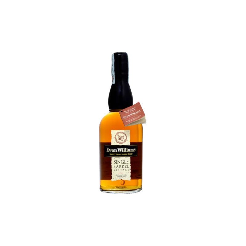 BOURBON WHISKEY EVAN WILLIAMS SINGLE BARREL 70 cl 43.3%