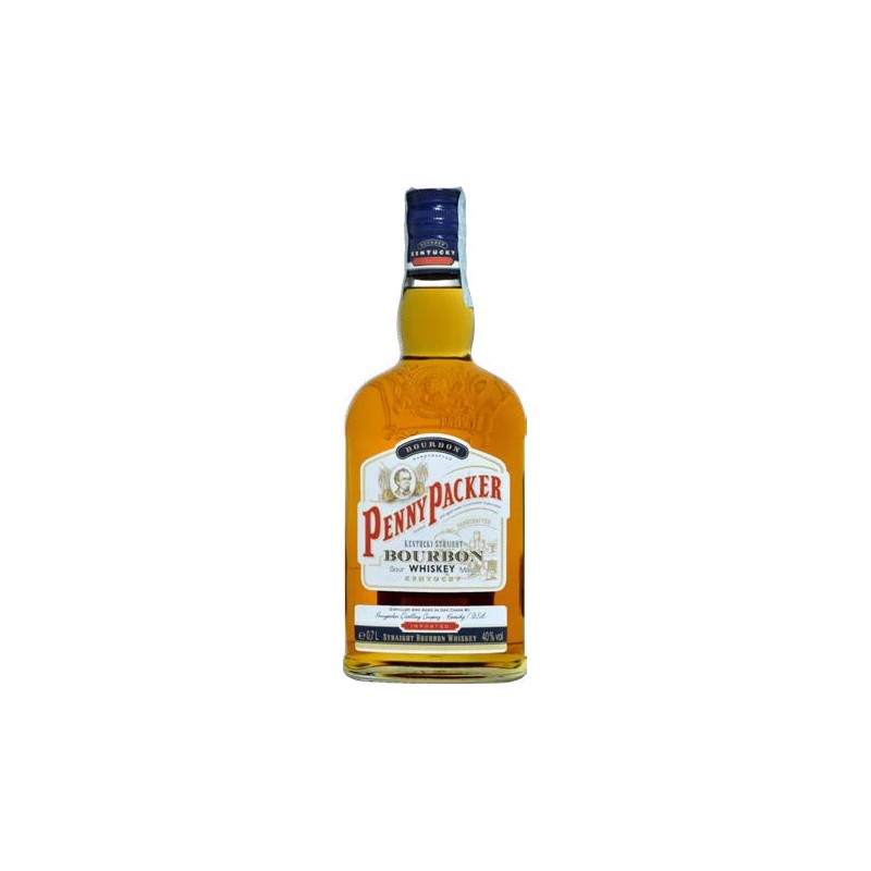 BOURBON WHISKEY PENNY PACKER  70 cl 40%