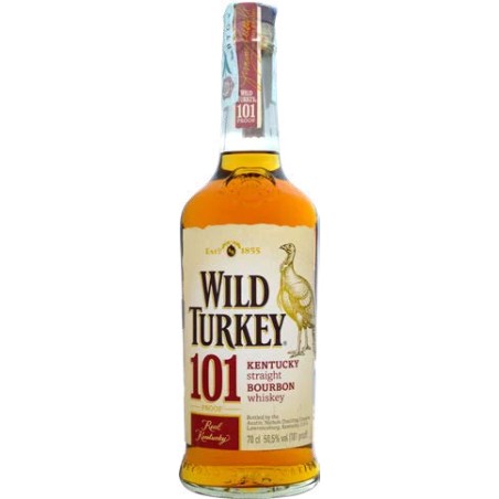 BOURBON WHISKEY WILD TURKEY 101 PROOF 70 cl 50.5%