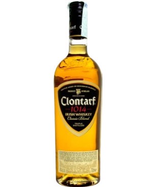 IRISH WHISKEY CLONTARF 1014 BLACK LABEL 70 cl 40%