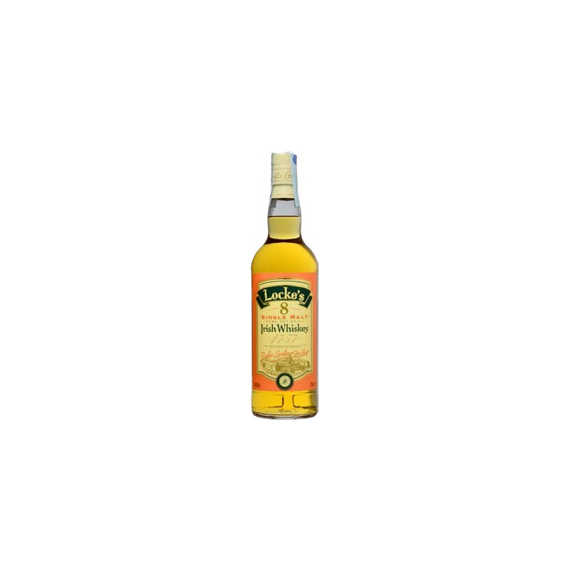 IRISH WHISKEY LOCKE'S SINGLE MALT 8 Y.O. 70 cl 40%