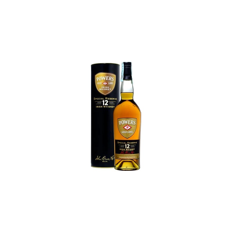 IRISH WHISKEY POWERS 12 Y.O. 70 cl 46%
