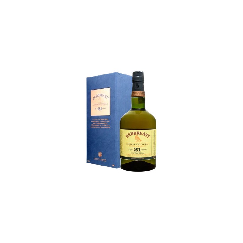 IRISH WHISKEY REDBREAST 21 Y.O. 70 cl 46%