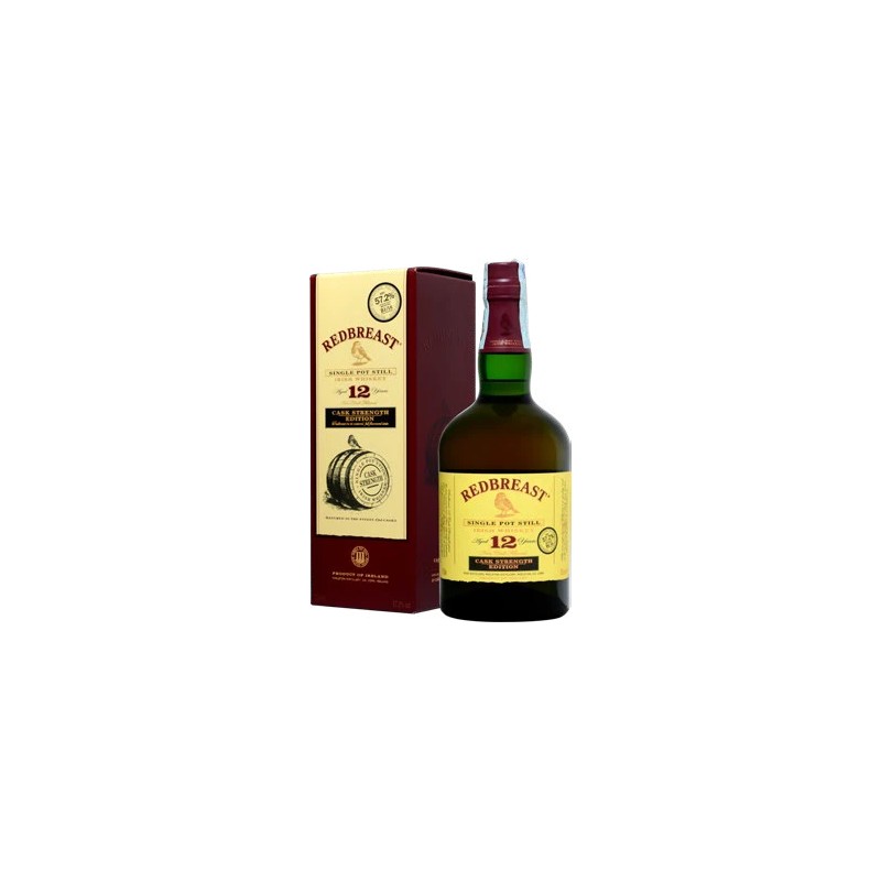 IRISH WHISKEY REDBREAST CASK STRENGTH 12 Y.O.  70 cl 58,1%