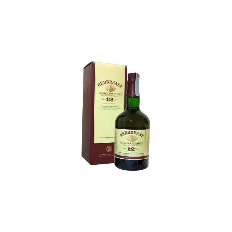IRISH WHISKEY REDBREAST 12 Y.O. 70 cl 40%