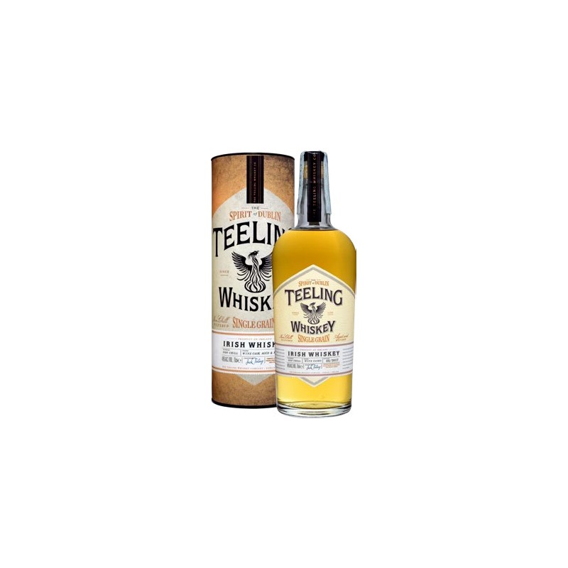 IRISH WHISKEY TEELING SINGLE GRAIN 70 cl 46% ASTUCCIO