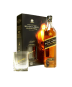 Johnnie walker Black Label 12 Y.O. - 1 bottiglia 70 cl e 2 bicchieri