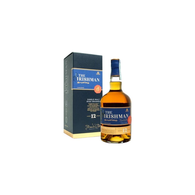 IRISH WHISKEY THE IRISHMAN 12 Y.O.  70 cl SINGLE MALT