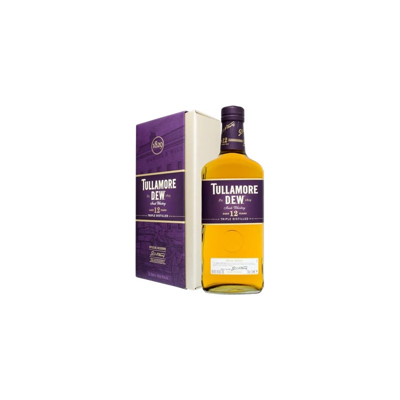 IRISH WHISKEY TULLAMORE DEW 12 Y.O.  70 cl 40%