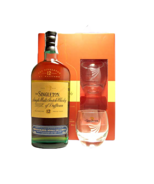 The Singleton 12 Y.O. - 1 bottiglia 70 cl e 2 bicchieri