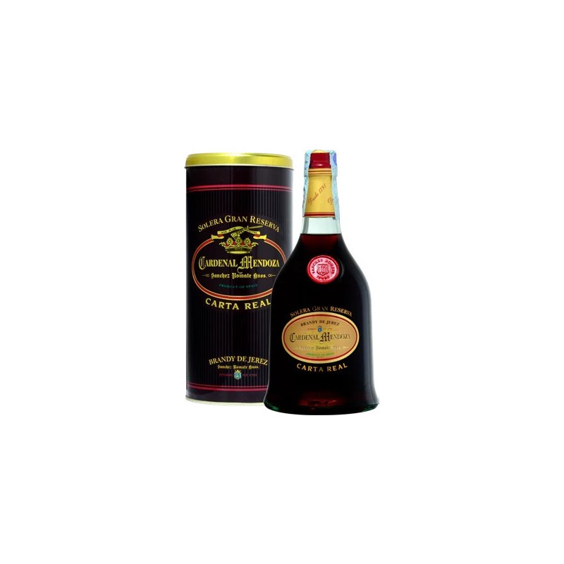 BRANDY CARDENAL MENDOZA CARTA REAL  40% 70 cl