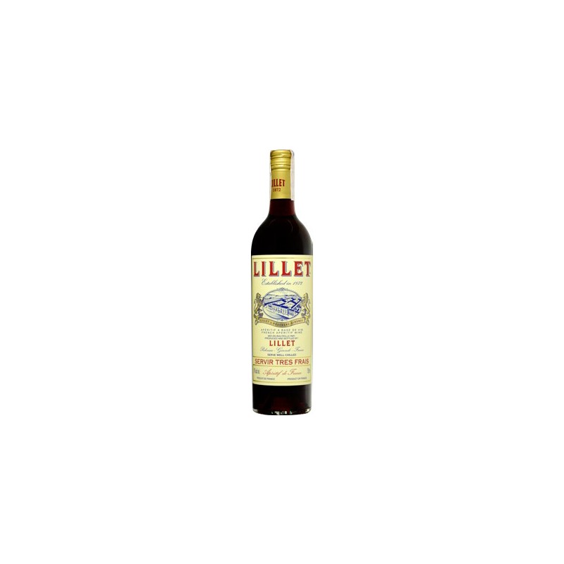 VERMOUTH LILLET ROSSO 17% 75 cl