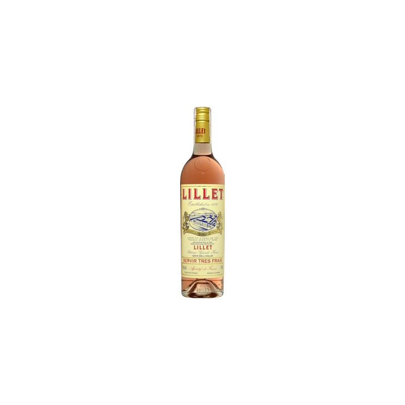 VERMOUTH LILLET ROSE'  17% 75 cl