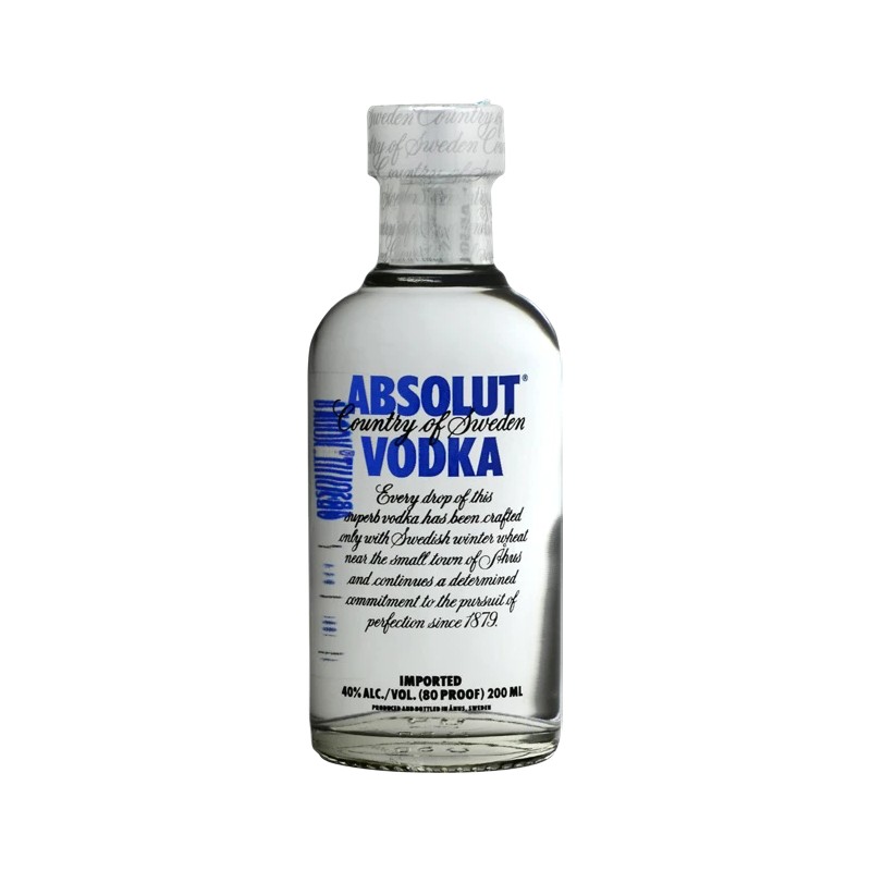 VODKA ABSOLUT 40% 20 cl VETRO