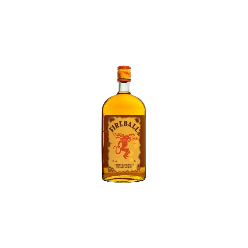 LIQUORE FIREBALL 33% WHISKY+CANNELLA 70 cl