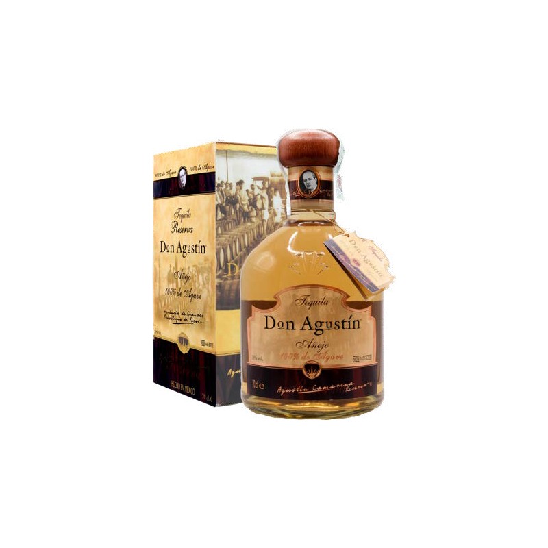 DON AGUSTIN ANEJO RESERVA GBOX 38% 70 cl