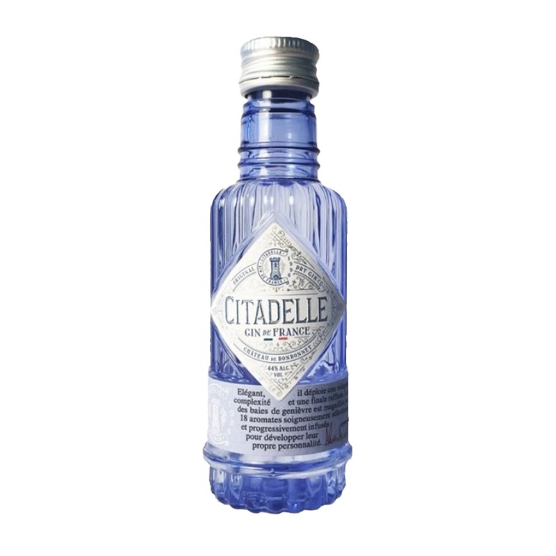 GIN CITADELLE 44% MINIATURES 12*5cl PET