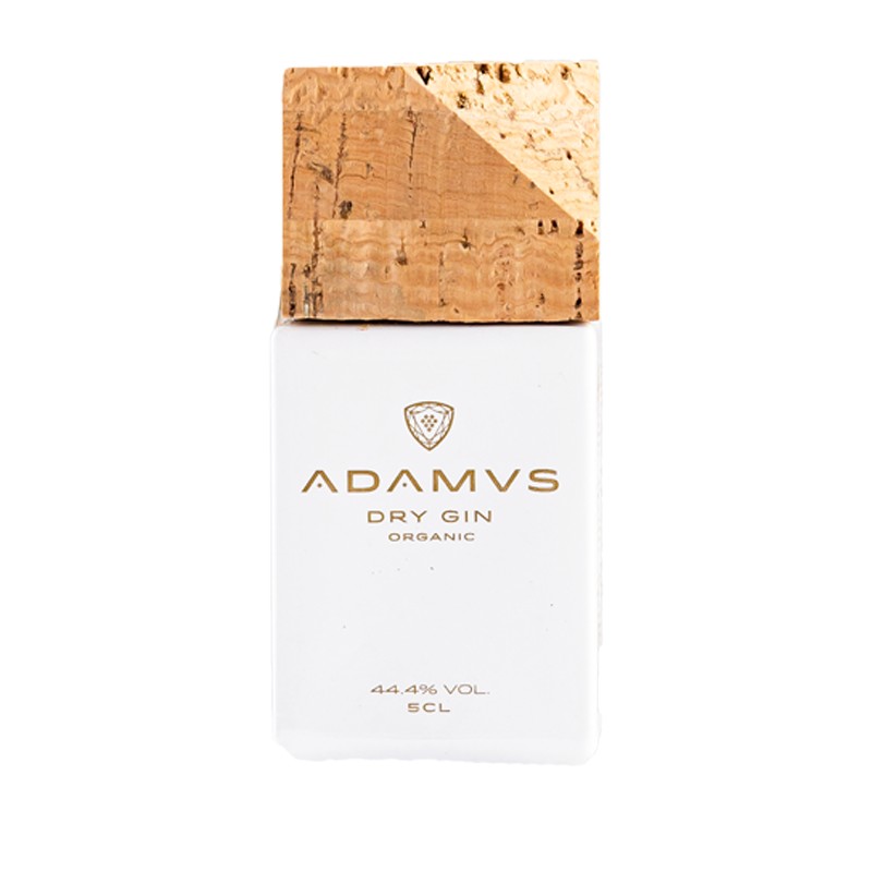 GIN ADAMUS DRY MINIATURES IN CERAMICA 44.4%  5cl