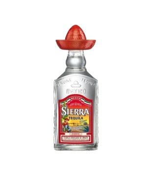 TEQUILA SIERRA SILVER-BLANCO 38% PET 12*4cl