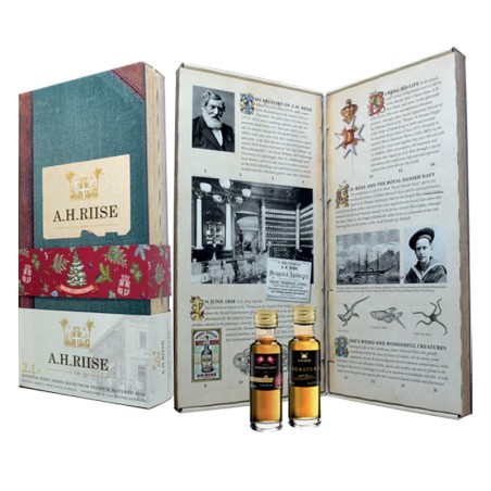 GIFT RUM A.H. RIISE CHRISTMAN CALENDAR (40%-60%) 24*2cl