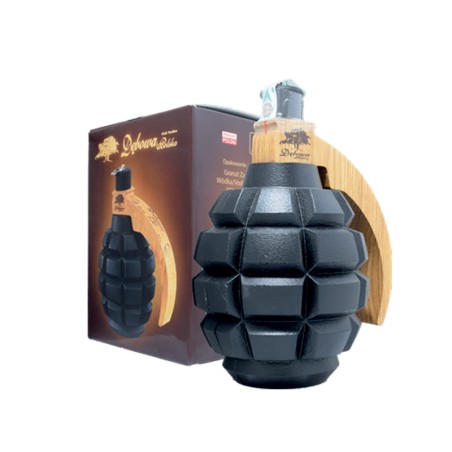 GIFT VODKA DEBOWA 40% 70cl BOMBA A MANO