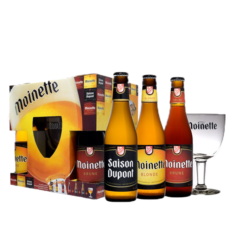 Dupont Cadeau Moinette - 6 t 33 cl e 1 bicchiere