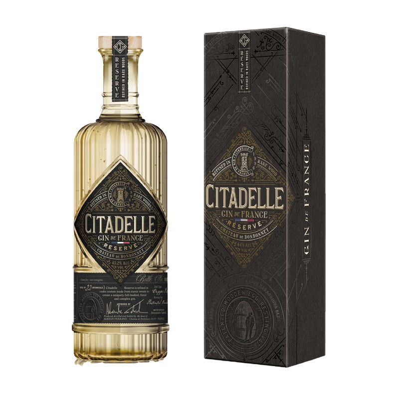 GIN CITADELLE RESERVE 45.2% 70cl GBOX GIN CITADELLE RESERVE 45.2% 70cl GBOX