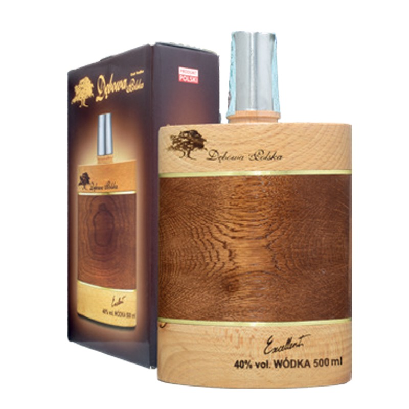 GIFT VODKA DEBOWA 40% 50cl FIASCHETTA