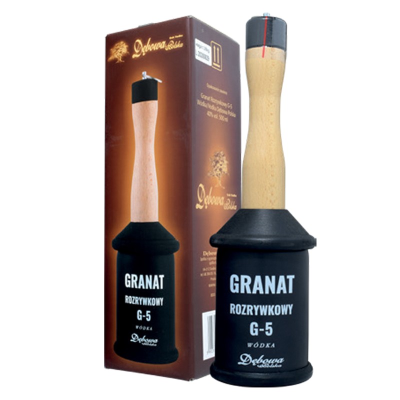 GIFT VODKA DEBOWA 40% 50cl GRANATA G-5 GIFT VODKA DEBOWA 40% 50cl GRANATA G-5