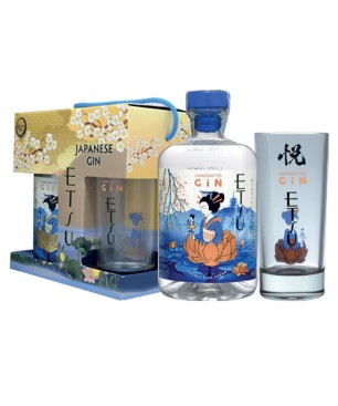 GIFT GIN ETSU 43% 70cl +BICCHIERE