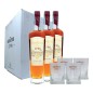 GIFT RUM SANTA TERESA 1796 40% 3BT 70cl + 4BICCHIERI