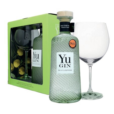 GIFT GIN YU 43% 70cl + 1 BICCHIERE