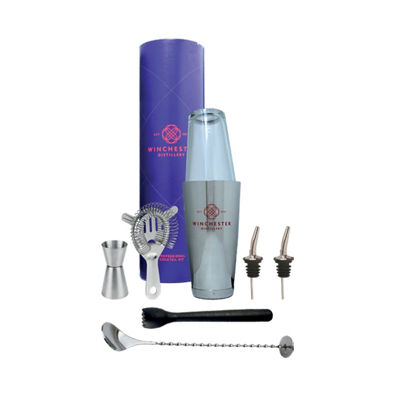 SET ATTREZZATURA PER MIXOLOGIST WINCHESTER DISTILLERY SET ATTREZZATURA PER MIXOLOGIST WINCHESTER DISTILLERY