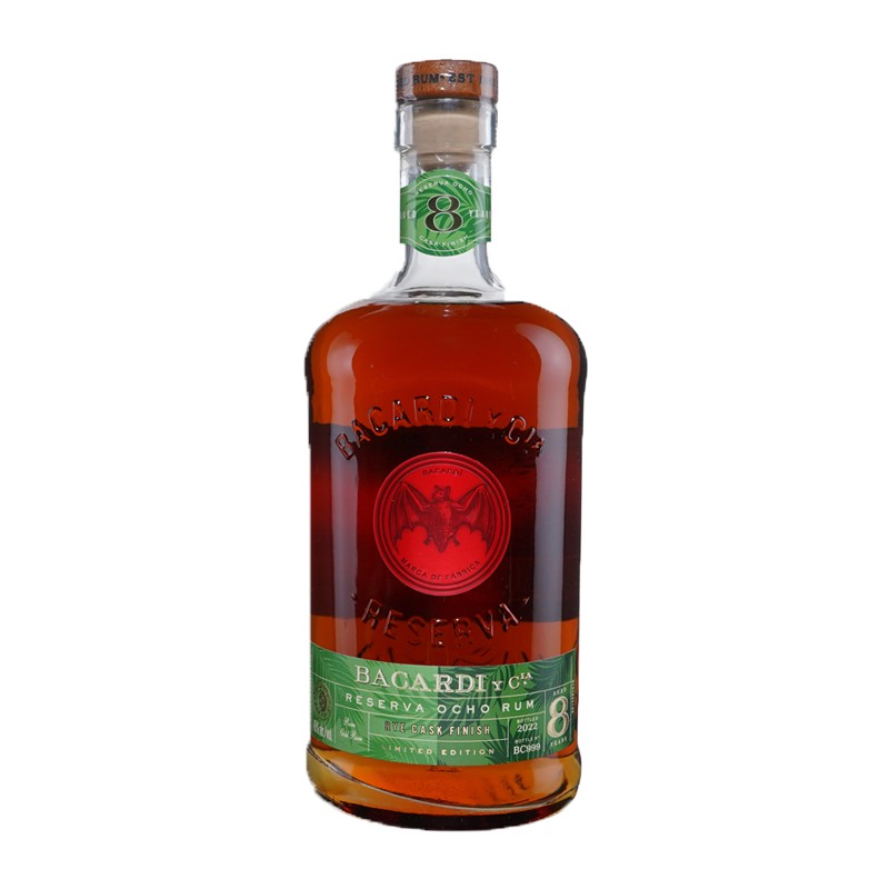 Rum Bacardi 8YO Rye Cask Finish 45% 70cl