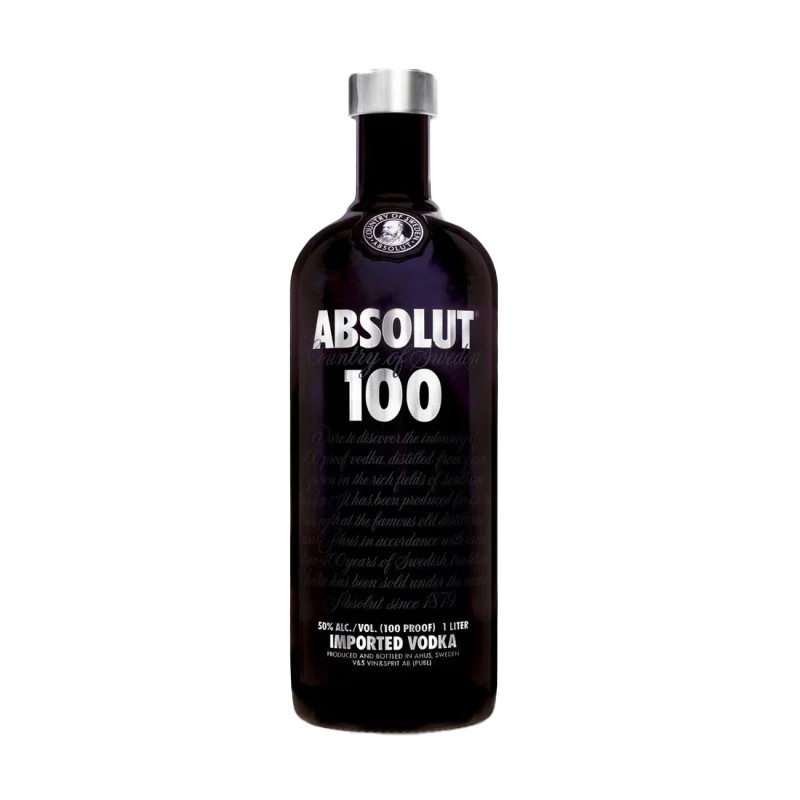 Absolut 100 Proof 50% 1L Absolut 100 Proof 50% 1L
